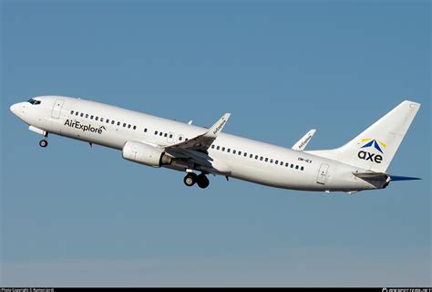 OM IEX AirExplore Boeing 737 8BK WL Photo By Ramon Jordi ID 913945