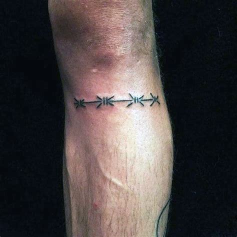 Awesome Barbed Wire Tattoo Designs For Men Guide Barbed