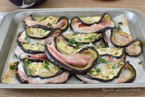 Melanzane Veloci Al Forno Con Prosciutto Cotto E Mozzarella Ricetta Facile