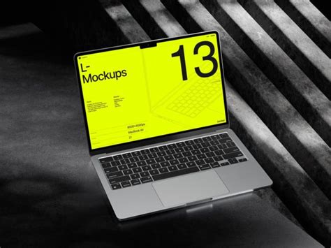 Free Laptop Website Mockup The Free Mockup