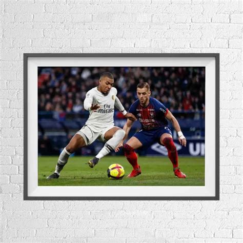 Kylian Mbappe Psg Soccer Football Poster Picture Print Sizes A To