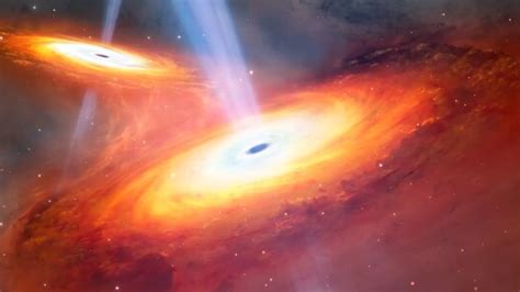 Descubren Dos Galaxias Colisionando En Los Albores Del Universo Son