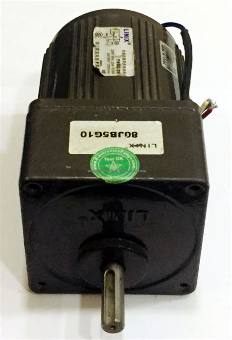 Linix Yn Jb G V W Single Phase Gear Motor Dm Star