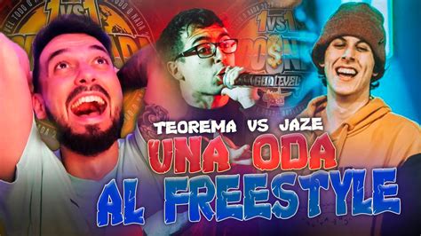 Esta Es La Definicion De Freestyle Teorema Vs Jaze Octavos God