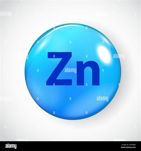 Zink Zn Stock Vector Images Alamy