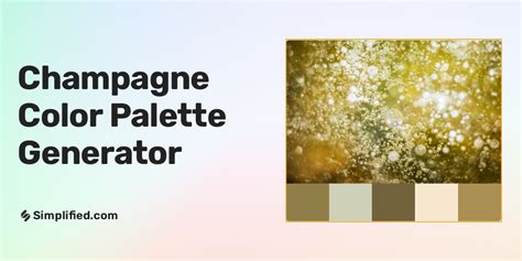 Generate Champagne Color Palette In Seconds