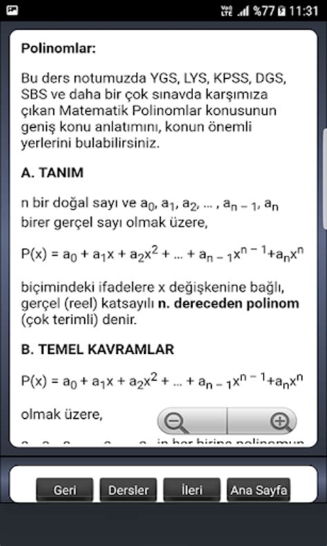 TYT AYT Matematik Anlatım APK Android ダウンロード