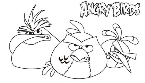 Dibujos De Angry Birds Imprimir Para Colorear