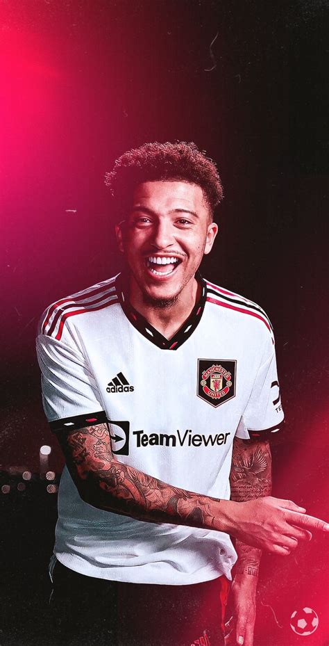 Jadon Sancho 25 Man United Manchester United Team Manchester