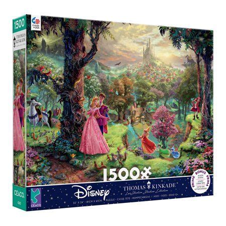 Ceaco Pc Assortment Thomas Kinkade Disney Sleepy Beauty Piece