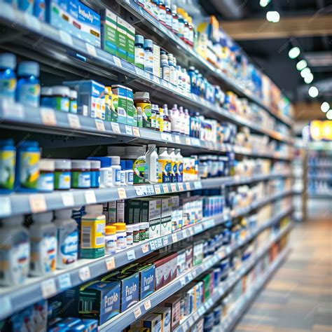 Premium Photo | Cold and Flu Relief Dedicated Section in a Drugstore