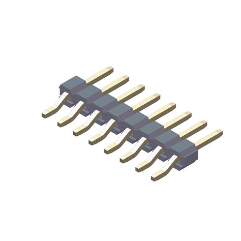 Winconn Single Row Pin Header Connector With 2 00mm Pitch For SMT