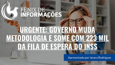 Urgente Governo Muda Metodologia E Some Mil Da Fila De Espera