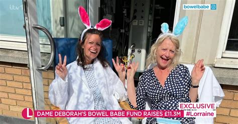 Dame Deborah S Bowel Babe Fund Hits Million As Mum Heather Opens Up On Grief Now Feeling
