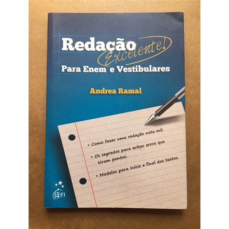 Redação Excelente para Enem e Vestibulares Andrea Ramal Shopee Brasil