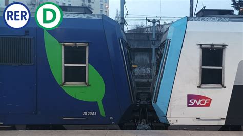 RER D Compilation longue 2 Des Z20500 Transilien et IDF Mobilités a