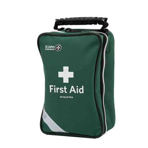 St John Ambulance Small Workplace First Aid Kit Grab Bag BS 8599 1 2019