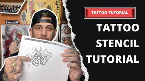 How To Make A Tattoo Stencil In 2024 Drawing Stencils Tattoo Outline