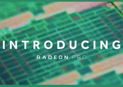 amd radeon pro  series launches geeky gadgets