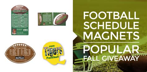 How To Market Your Business With Football Schedule Magnets