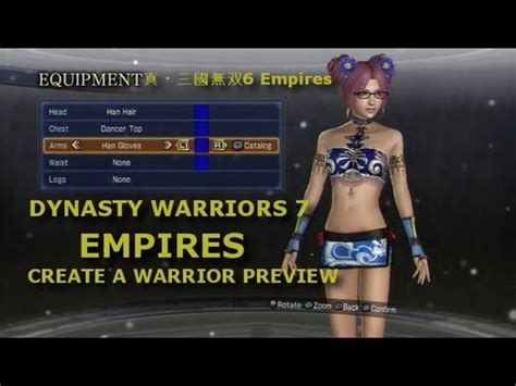 Dynasty Warriors Empires Caw Preview Youtube