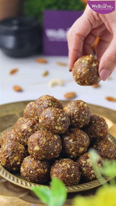 Gondh Dry Fruits Ladoo Recipe | Healthy Indian Sweet