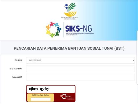 Cek Penerima Bansos Bst Rp Ribu Dari Kemensos Tanpa Antri Login Di