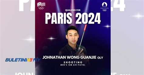 PARIS 2024 Johnathan Jadi Atlet Ketiga Negara Layak Ke Sukan Olimpik