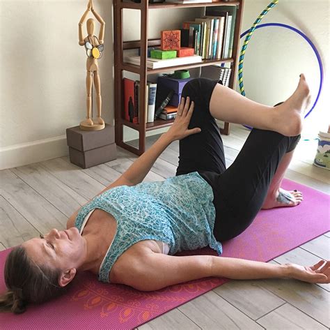 Reclined Pigeon Pose — My Yoga Friend Deb