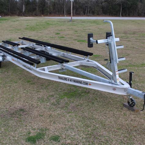 Ez Loader Pontoon Trailers Aluminum And Galvanized Tandem