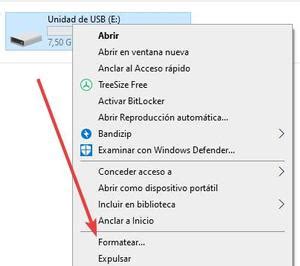 Formatea Y Cambia El Sistema De Archivos De Un Usb En Windows