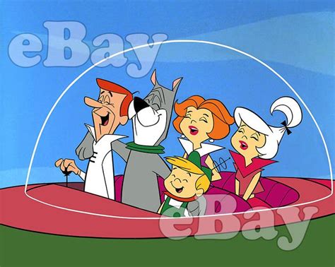 Rare The Jetsons Cartoon Color Tv Photo Hanna Barbera Studios Astro