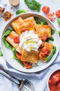 Rigatoni La Tomate Et Burrata La Cuisine De G Raldine