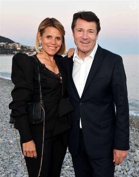 Photo Exclusif Laura Tenoudji Estrosi Et Son Mari Christian Estrosi