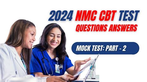 Nmc Cbt Mock Test Part Mcq Nursing Sample Questions And