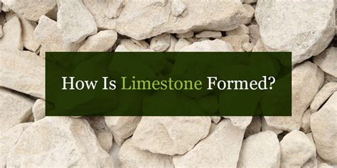 how is limestone formed