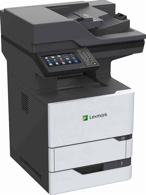 Lexmark Xm Laser Mfp Printer B W Dual Tray Copy Scan Email Ppm