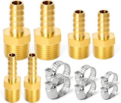 Amazon Brass Barb X Npt Male End Air Hose Pipe Fitting