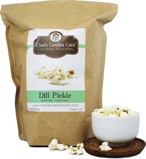 Pop Daddy Flavored Popcorn Gourmet Dill Pickle Flavor