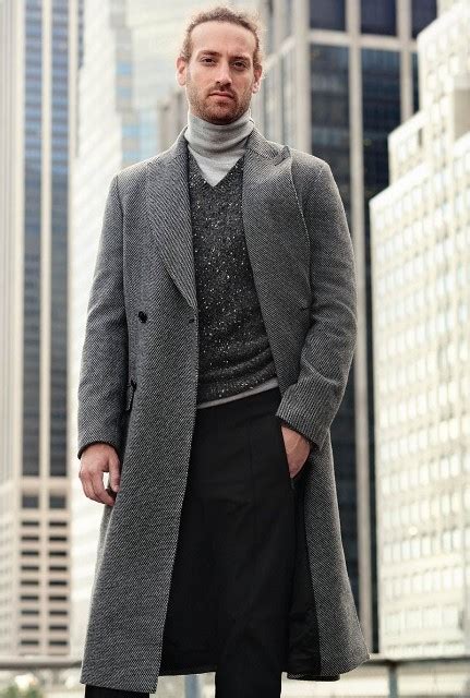 Men Outfits With Turtleneck Sweaters For Fall And Winter Styleoholic