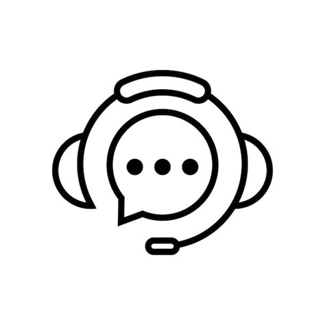 Premium Vector Support Service Icon Call Center Symbol