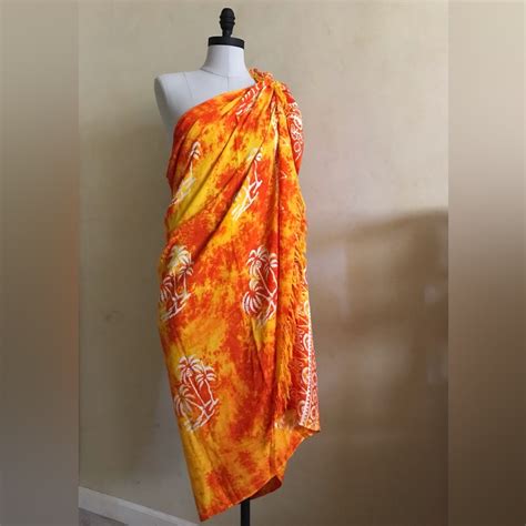 Large Batik Sarong Wrap Gem