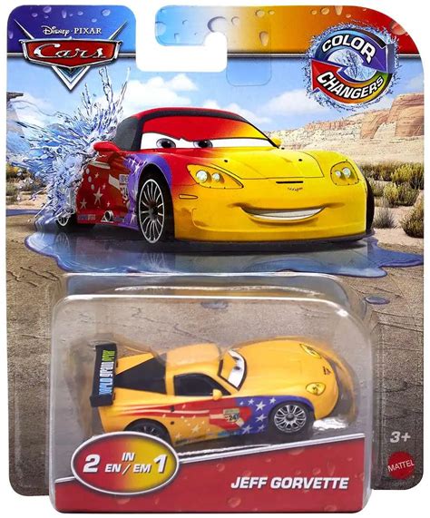 Disney Pixar Cars Cars 3 Color Changers Jeff Gorvette 155 Diecast Car