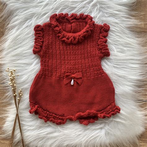 Romper Bebe Babadinhos E La O Detalhe Trama Vermelho Safine Baby