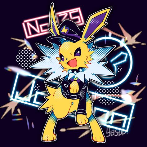 Jolteon Pokemon Drawn By Yasubaru Danbooru