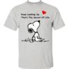 Snoopy Keep Looking Up That S The Secret Of Life Shirt AllBLueTees