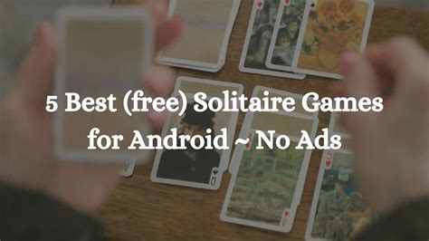 Best Free Solitaire Games For Android No Ads Games Mostly