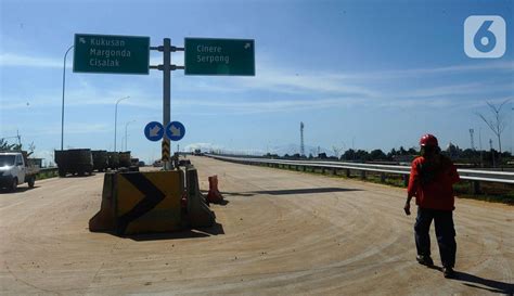 Pembangunan Tol Cijago Diperkirakan Selesai Januari Foto