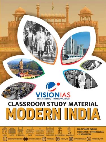 Vision IAS Classroom Study Material History Of Modern India Photostat