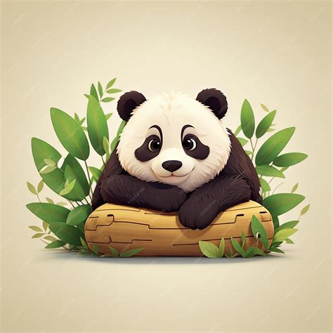 Premium Photo Cute Panda Sleeping Cartoon Vector Icon Illustration